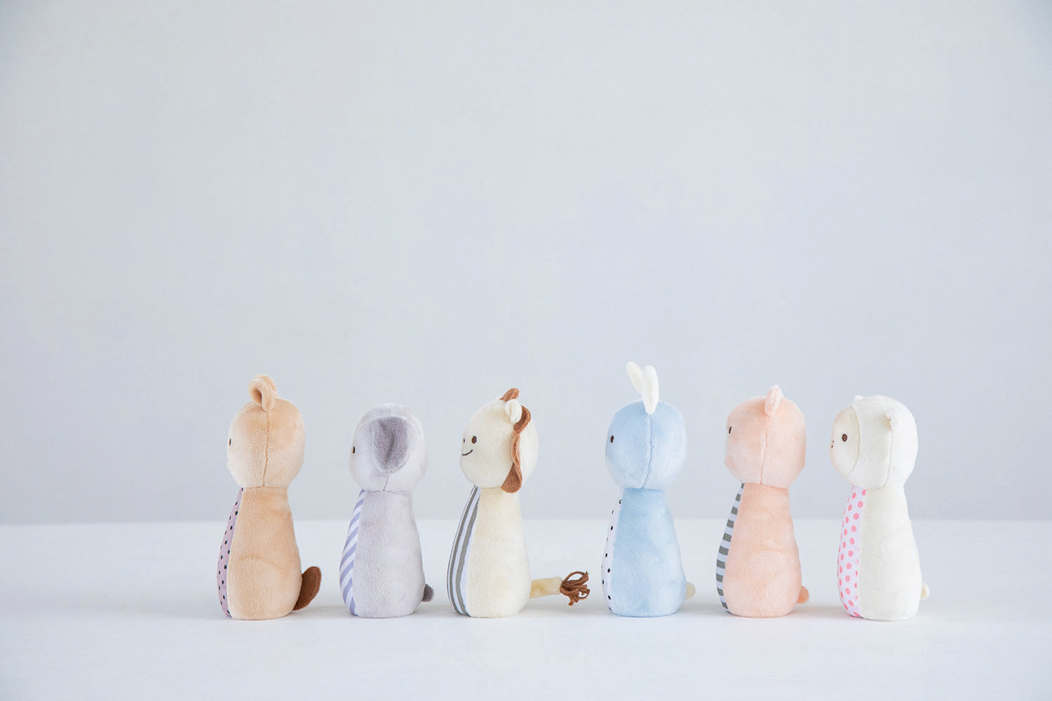 エドインター|ラトル6本&ボールのセット (マシュマロボウリング)