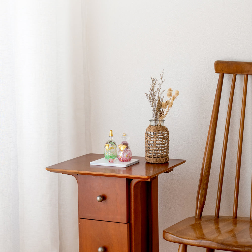 雛人形 ichi glass 桜雛 ガラスの雛人形