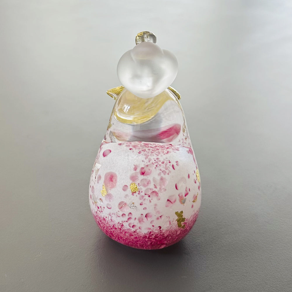 雛人形 ichi glass 桜雛 ガラスの雛人形