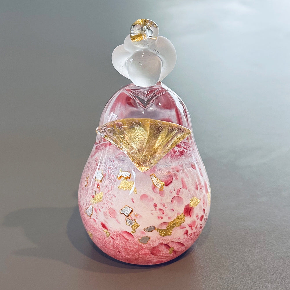 雛人形 ichi glass 桜雛 ガラスの雛人形