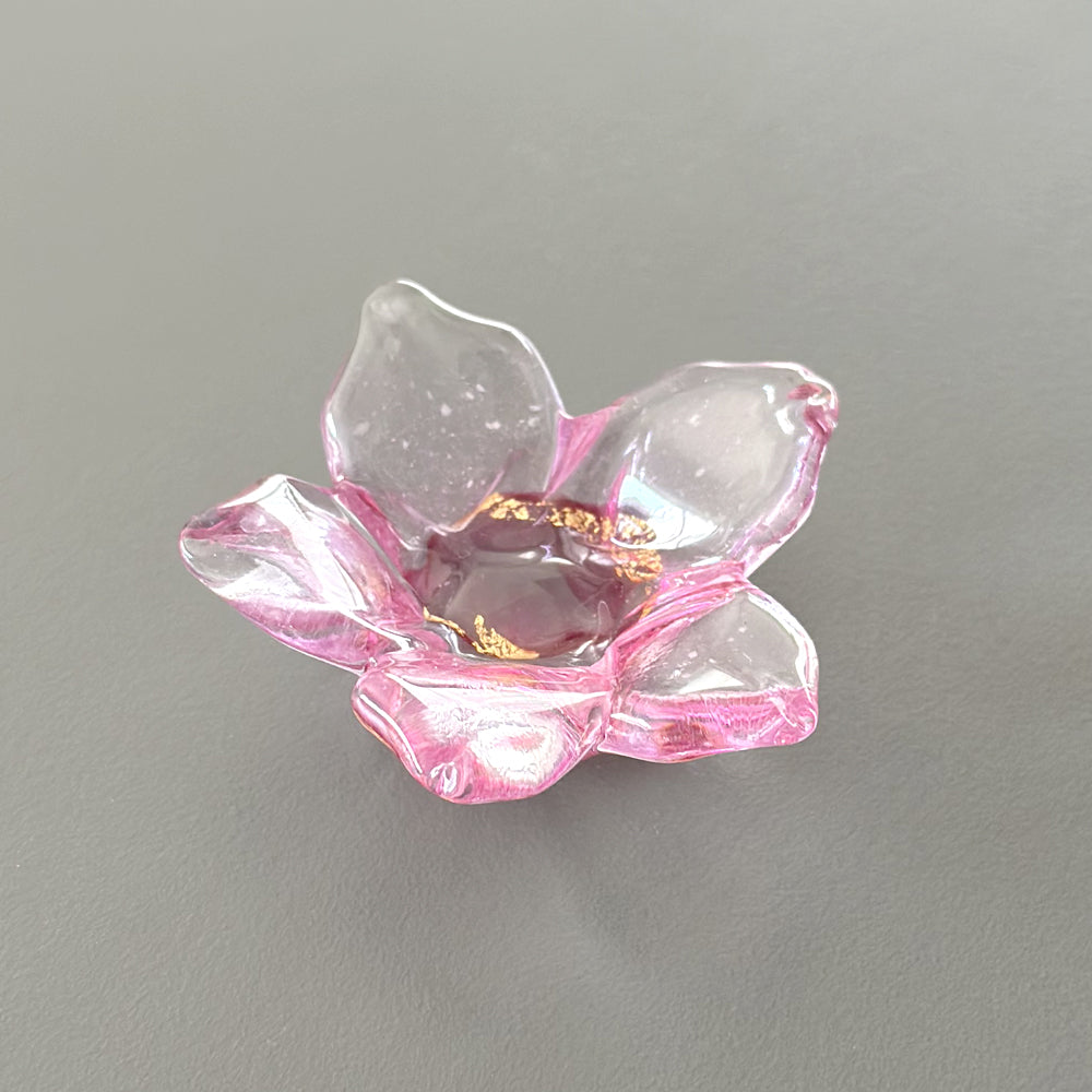 雛人形 ichi glass 桜雛 ガラスの雛人形