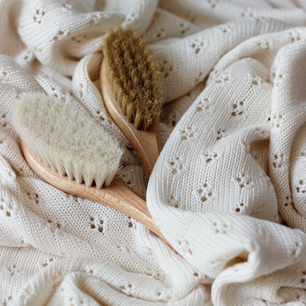 cotton&sweets(コットンアンドスイーツ)|透かし編みバンブーブランケット