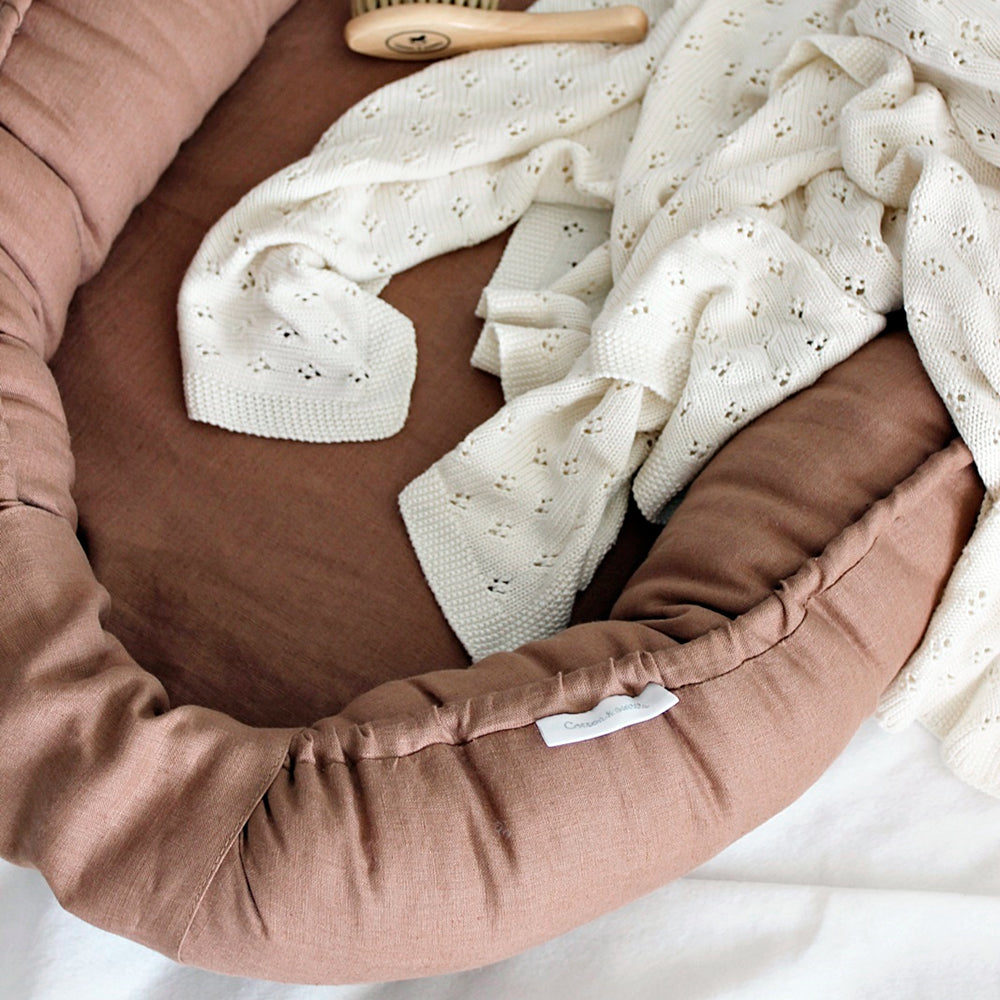 cotton&sweets(コットンアンドスイーツ)|透かし編みバンブーブランケット