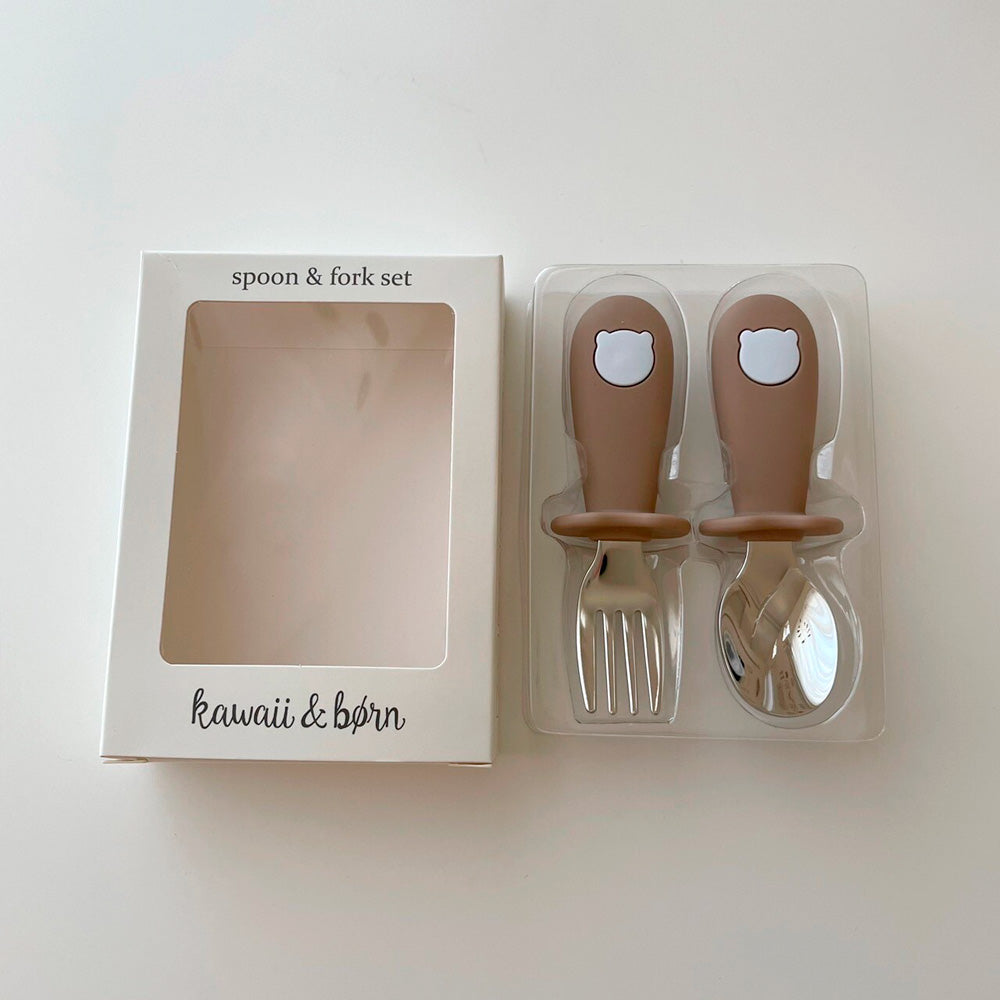 kawaii&born|スプーン&フォークセット