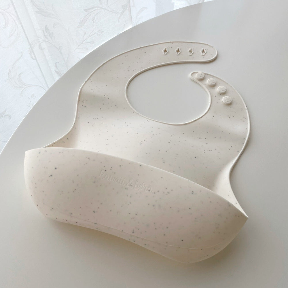 kawaii&born|ギフトにもおすすめ・お食事3点セット(吸盤付きプレート・ビブ・スプーン&フォーク)