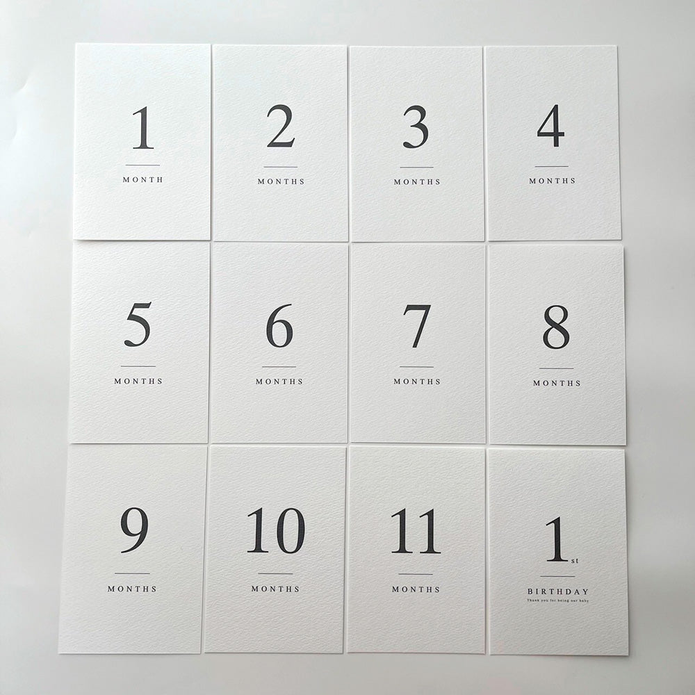 kawaii&born|月齢フォトに使えるマンスリーカード