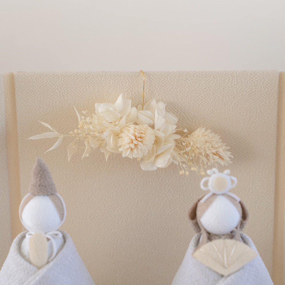 雛人形 美奏 あわいろ こはく -心珀- cuna select限定 雛揃 淡色