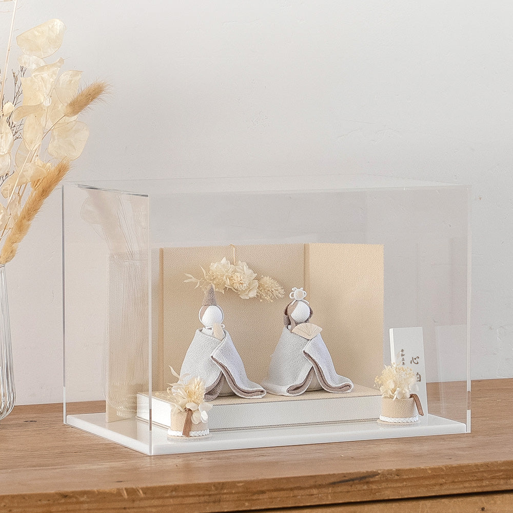 雛人形 美奏 あわいろ こはく -心珀- cuna select限定 雛揃 淡色