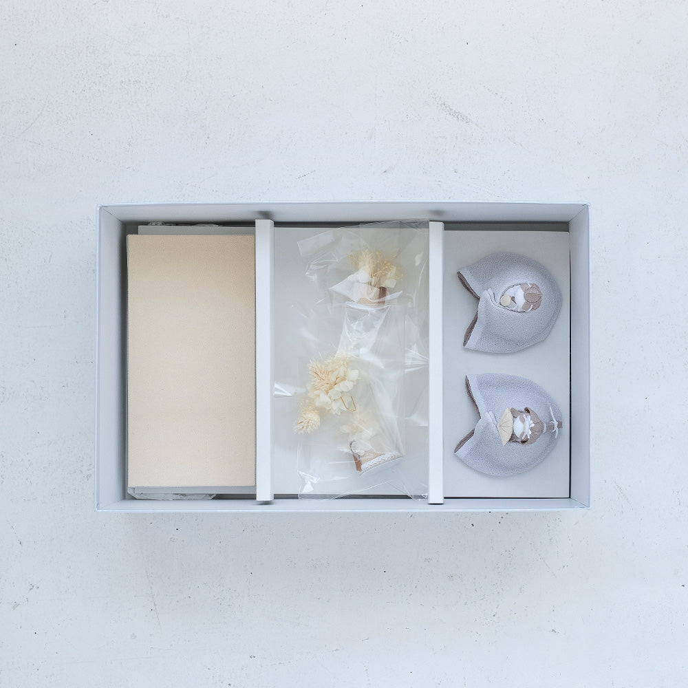 雛人形 美奏 あわいろ こはく -心珀- cuna select限定 雛揃 淡色