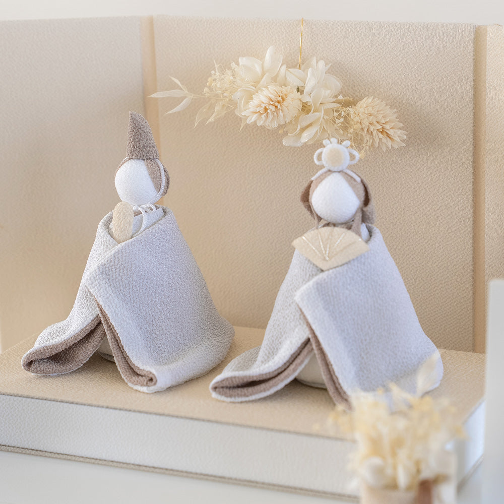 雛人形 美奏 あわいろ こはく -心珀- cuna select限定 雛揃 淡色