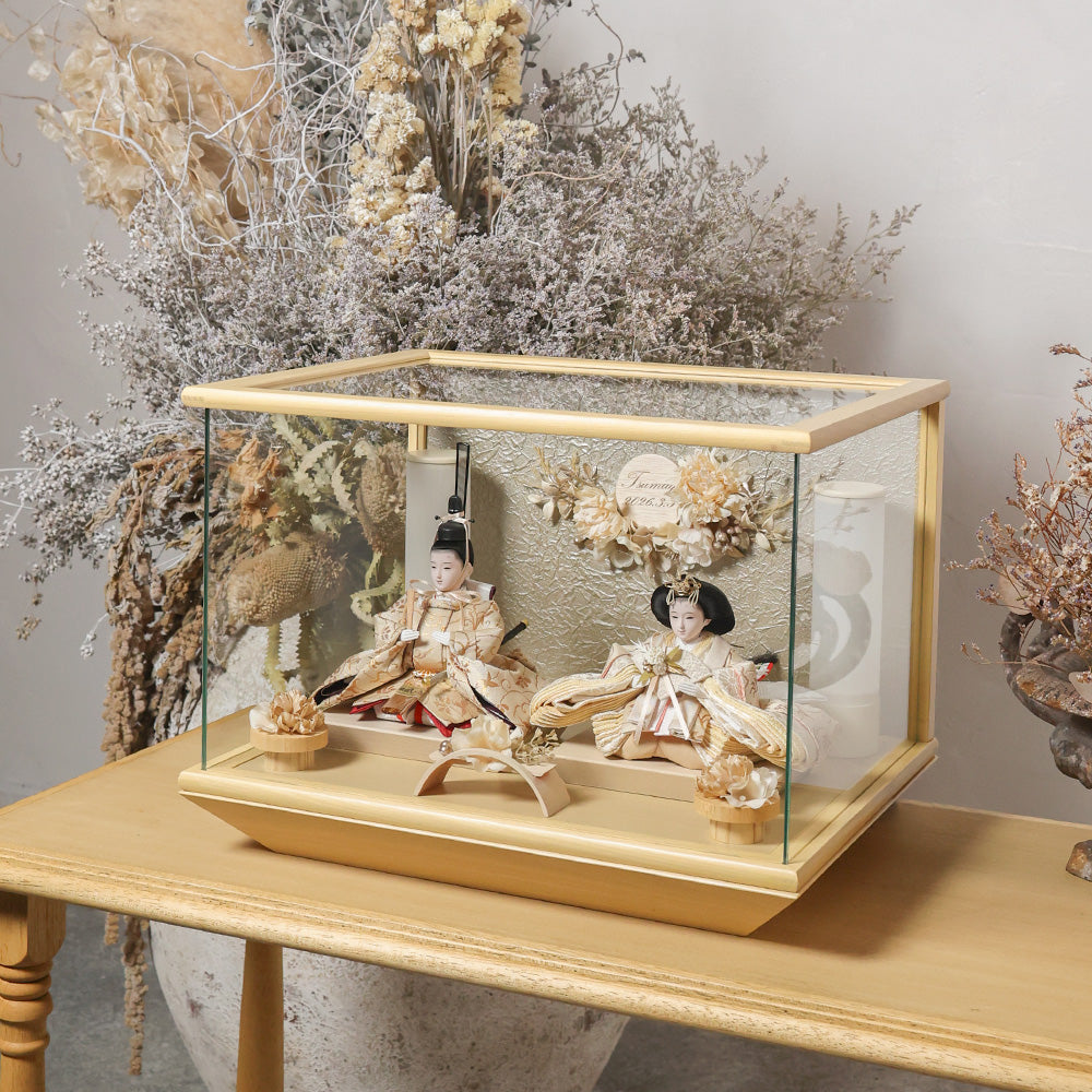 雛人形 kokokara(ここから)凛音-rinon-(りのん) 花飾りひな人形(メーカー直送)