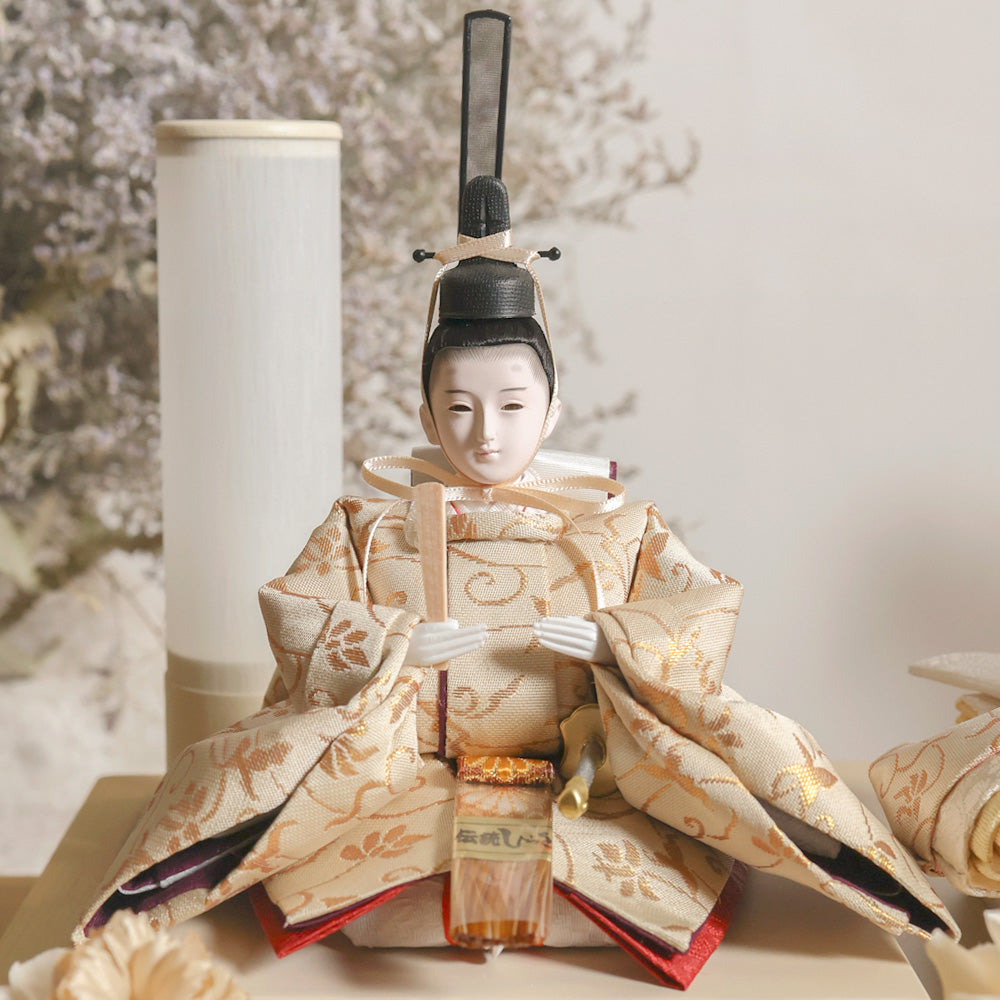 雛人形 kokokara(ここから)凛音-rinon-(りのん) 花飾りひな人形(メーカー直送)