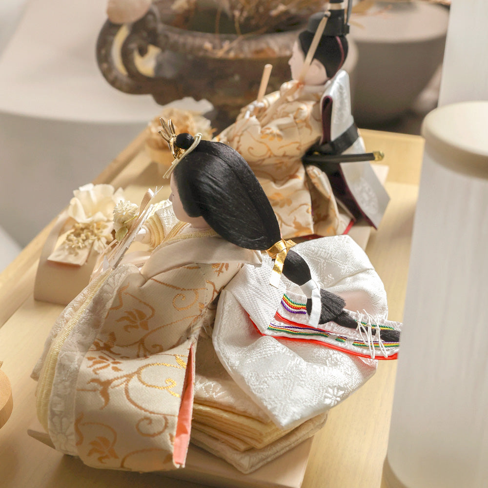 雛人形 kokokara(ここから)凛音-rinon-(りのん) 花飾りひな人形(メーカー直送)