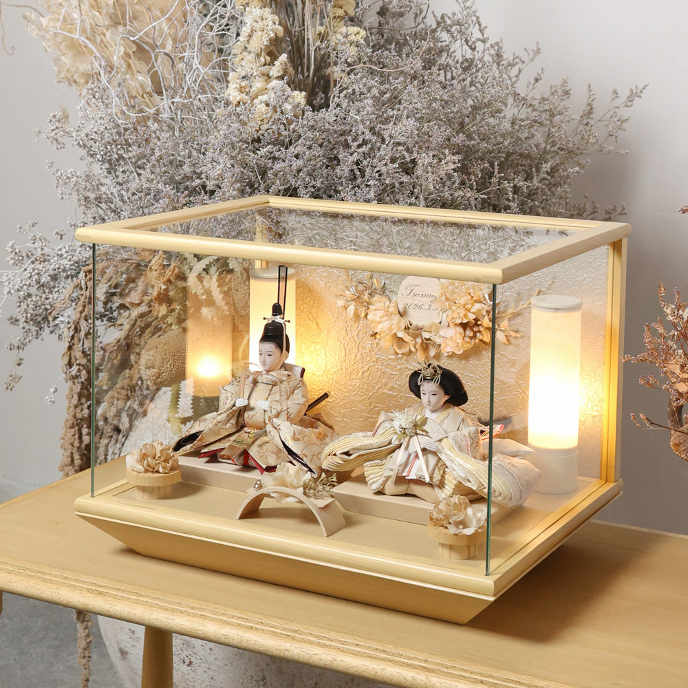 雛人形 kokokara(ここから)凛音-rinon-(りのん) 花飾りひな人形(メーカー直送)