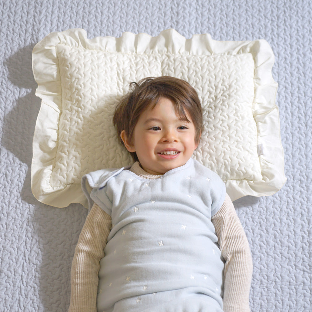 10mois(ディモワ)|イブルフリルビッグピロー ベビーまくら