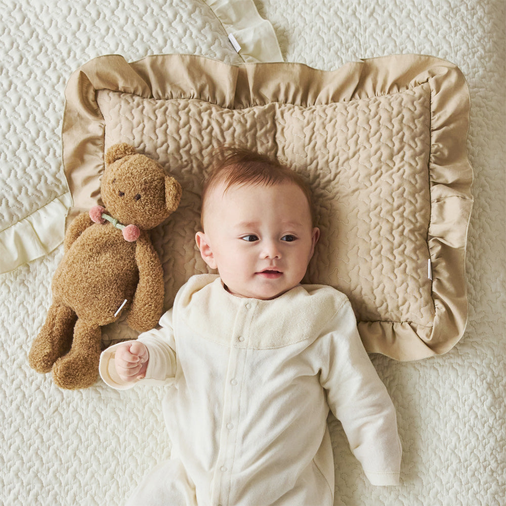 10mois(ディモワ)|イブルフリルビッグピロー ベビーまくら