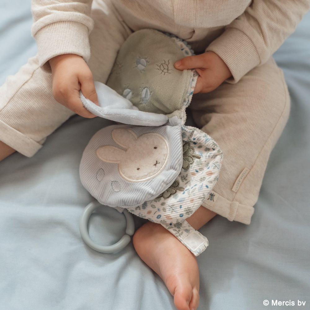 miffy x Little Dutch(ミッフィー×リトルダッチ)|布えほん ストラップ付き