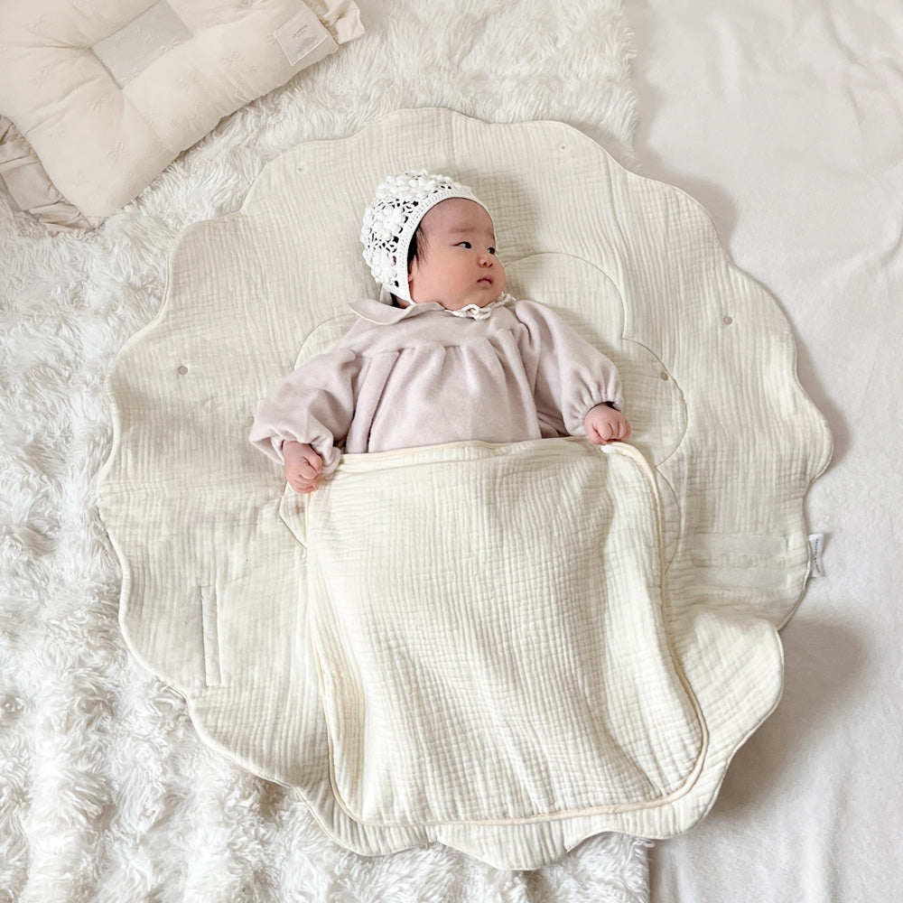 NATURAL MAISON(ナチュラルメゾン)|クレープベベ マットになるおくるみ