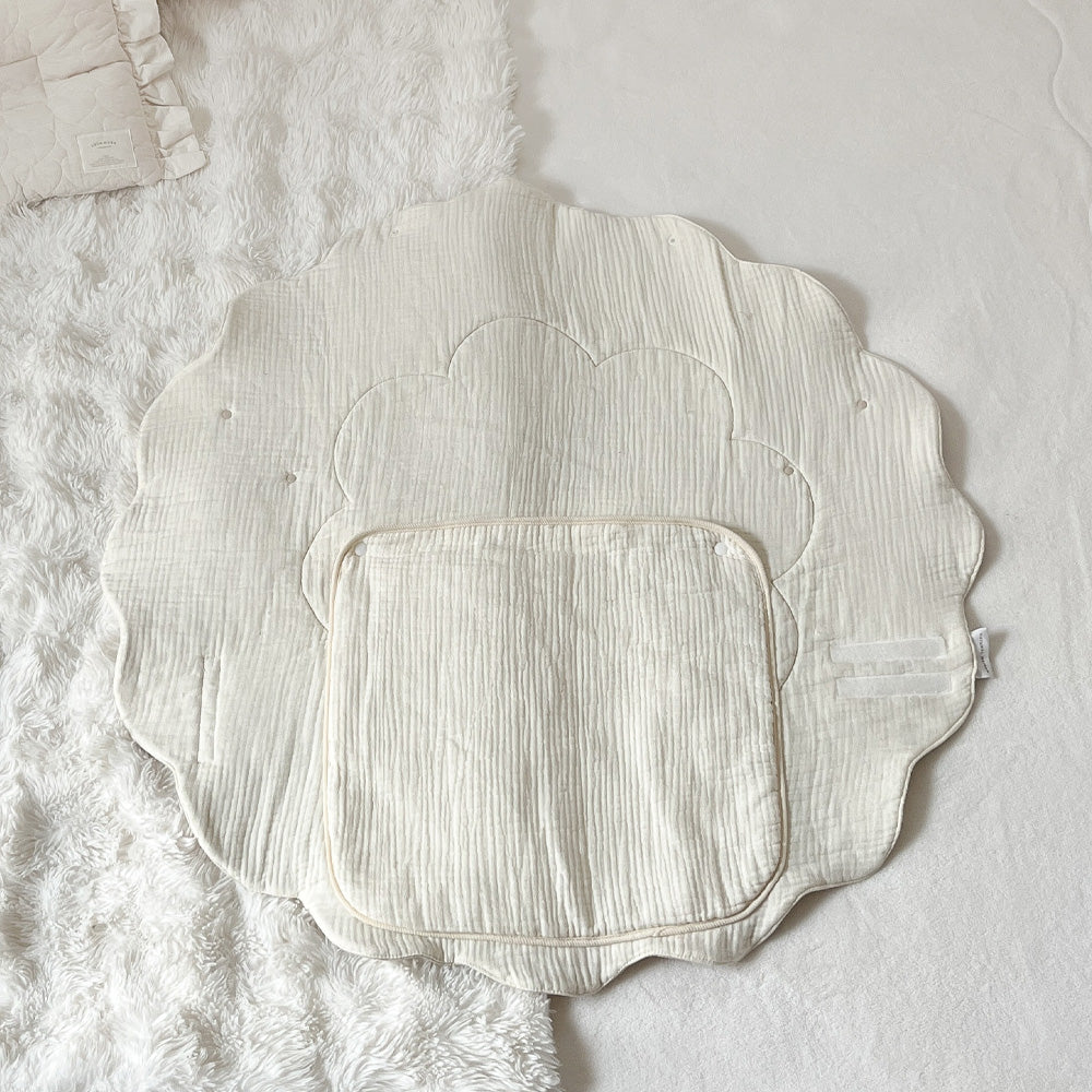 可麗寶寶 Crepe Bebe |可變成墊子的包巾 |NATURAL MAISON
