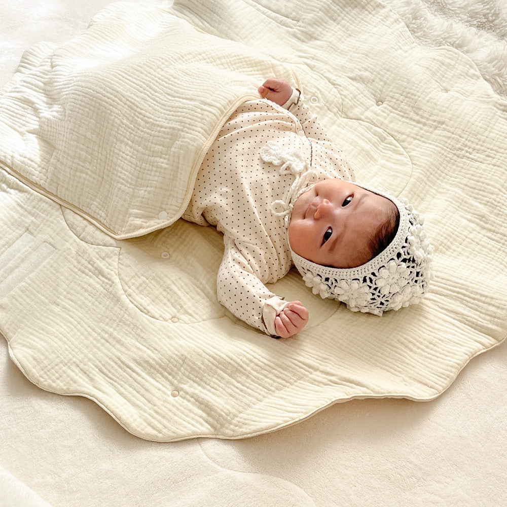 NATURAL MAISON(ナチュラルメゾン)|クレープベベ マットになるおくるみ