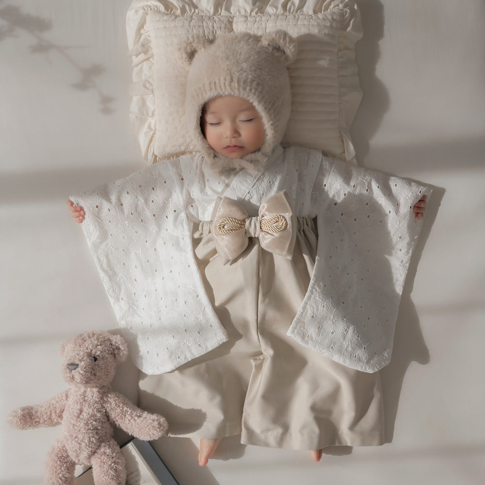 itoha(いとは)|ベビー袴 HIKARI(ベージュ)