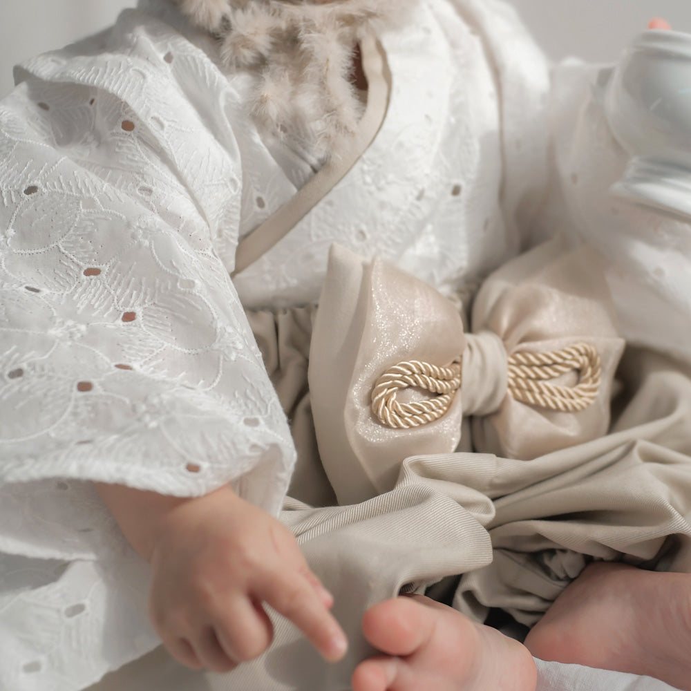 itoha(いとは)|ベビー袴 HIKARI(ベージュ)