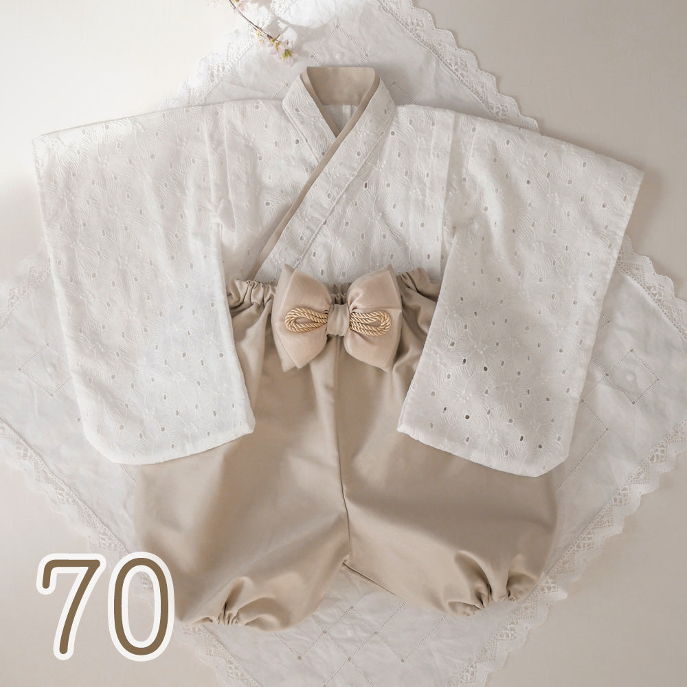 itoha(いとは)|ベビー袴 HIKARI(ベージュ)