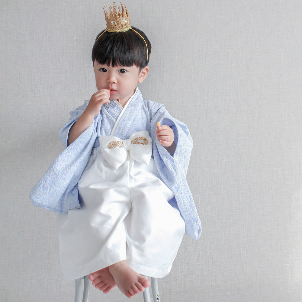 itoha(いとは)|ベビー袴 SORA(ブルー)