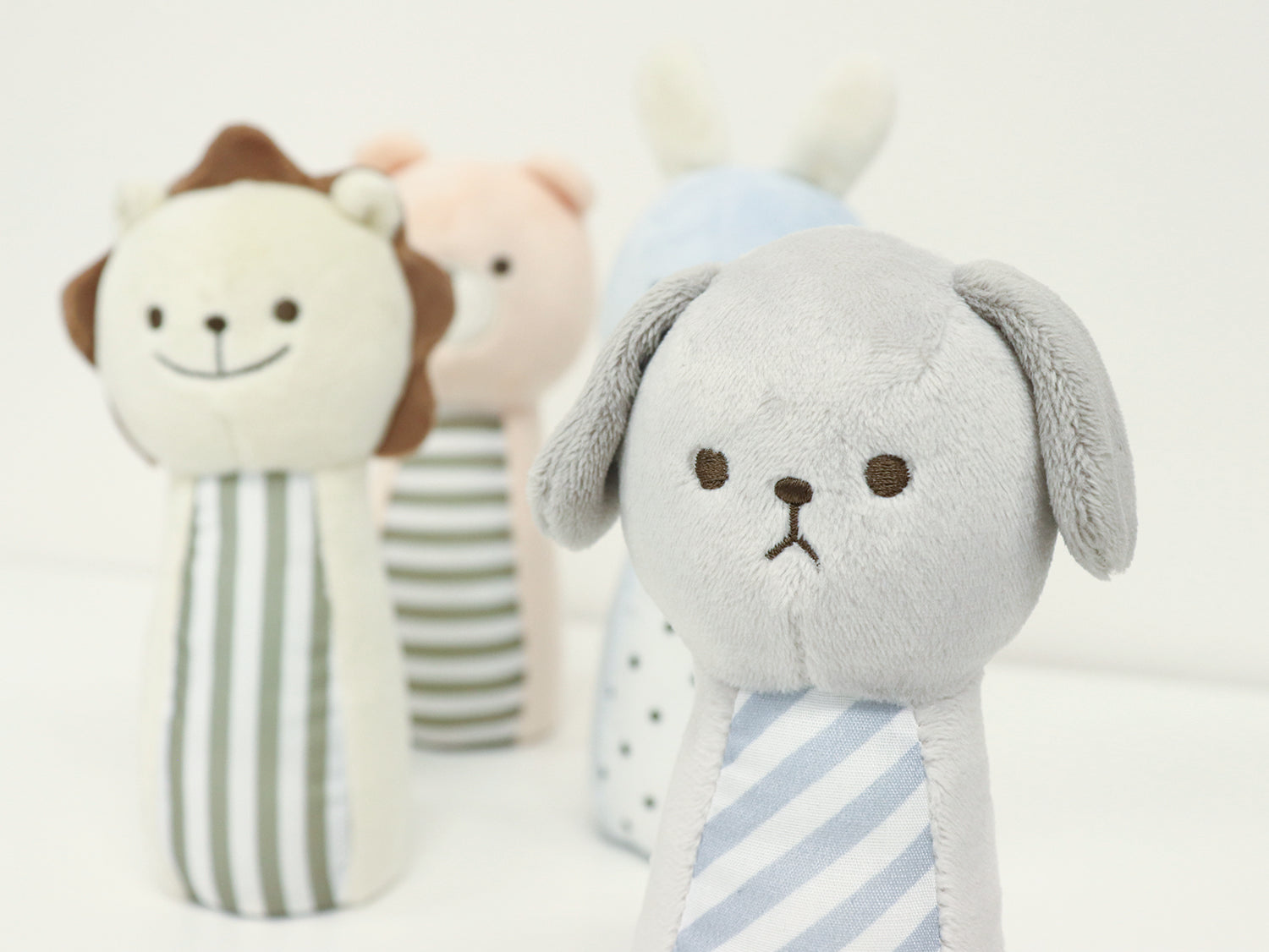 エドインター|ラトル6本&ボールのセット (マシュマロボウリング)