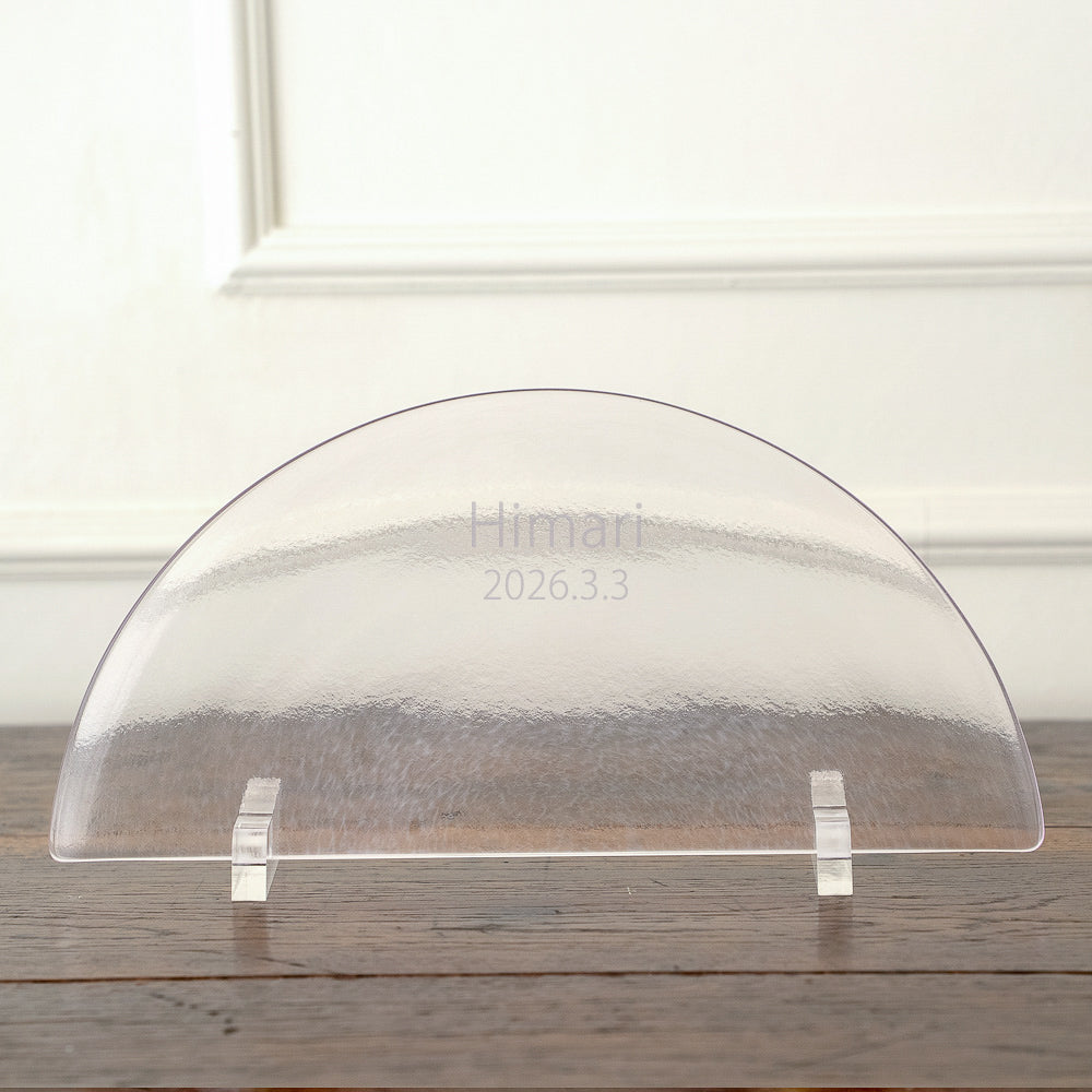 雛人形 桃霞(ももがすみ) Glass studio MIGAKI ヴェネチアングラスの雛人形 当店限定