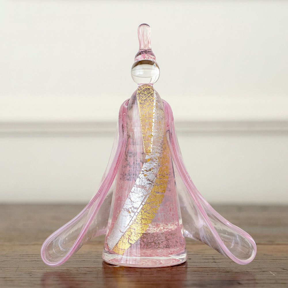 雛人形 桃霞(ももがすみ) Glass studio MIGAKI ヴェネチアングラスの雛人形 当店限定