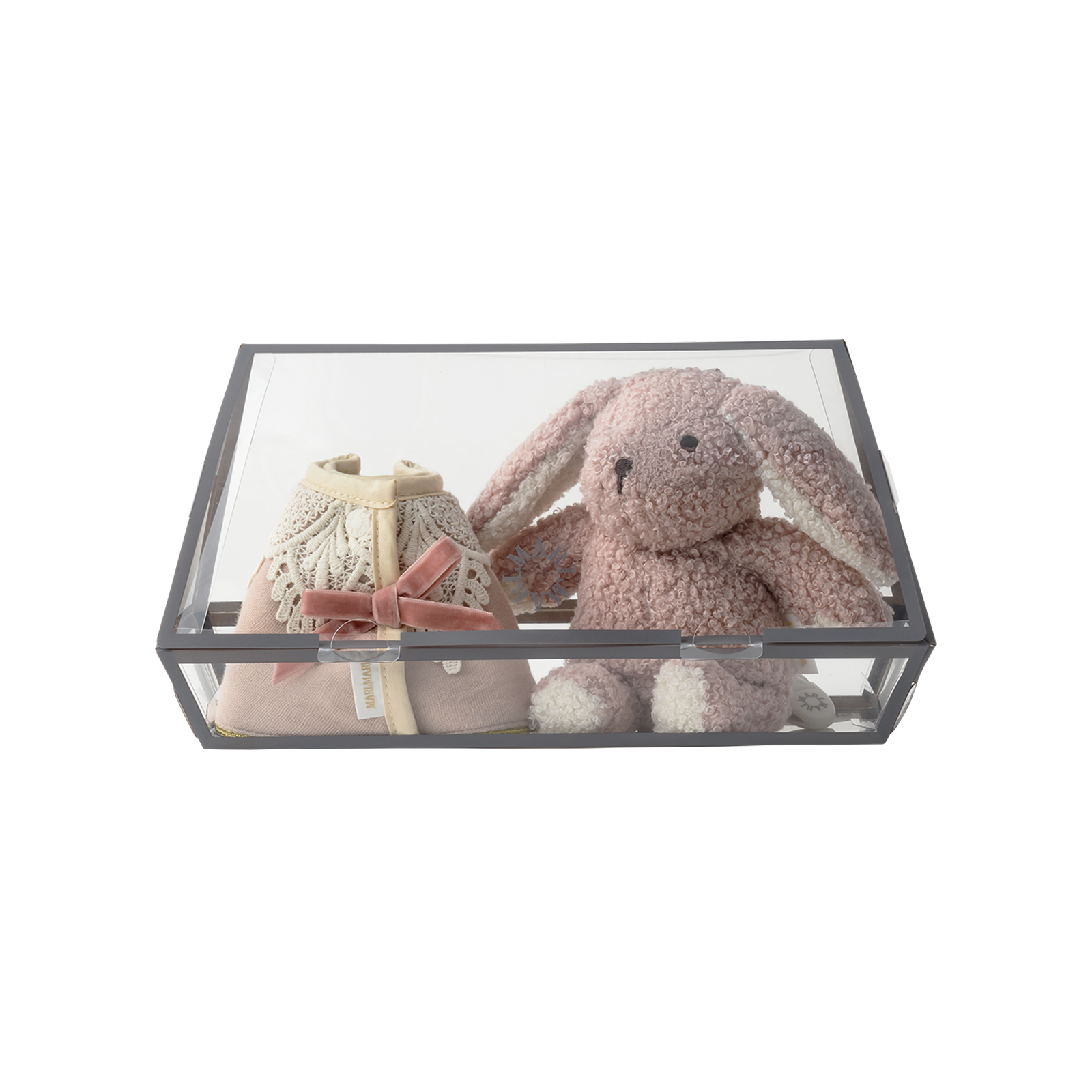 出産祝いBOX うさぎのラトル&スタイ | MARLMARL(マールマール )