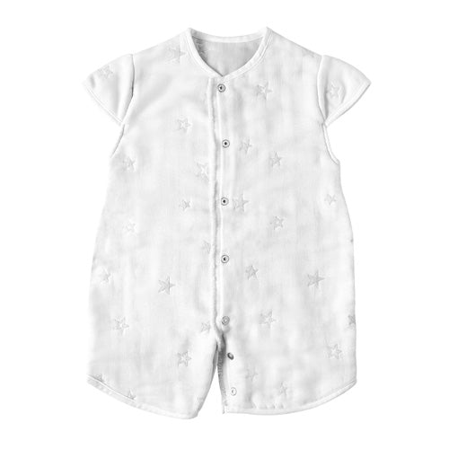 10mois(ディモワ)|6重ガーゼ2wayスリーパー袖付き