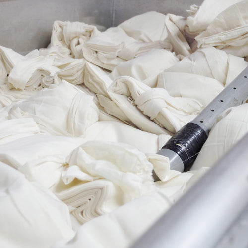 京和晒綿紗(きょうわざらしめんしゃ)|和晒ガーゼのベビー服 スリーパー