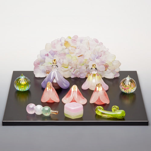 雛人形 硝子雛 日本歳時記