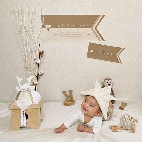 五月人形・兜飾り HAKI(ハキ) 白粋 兜