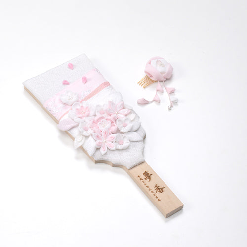 羽子板 HAKI(ハキ) 春蕾(はるつぼみ) 白粋 cuna select限定