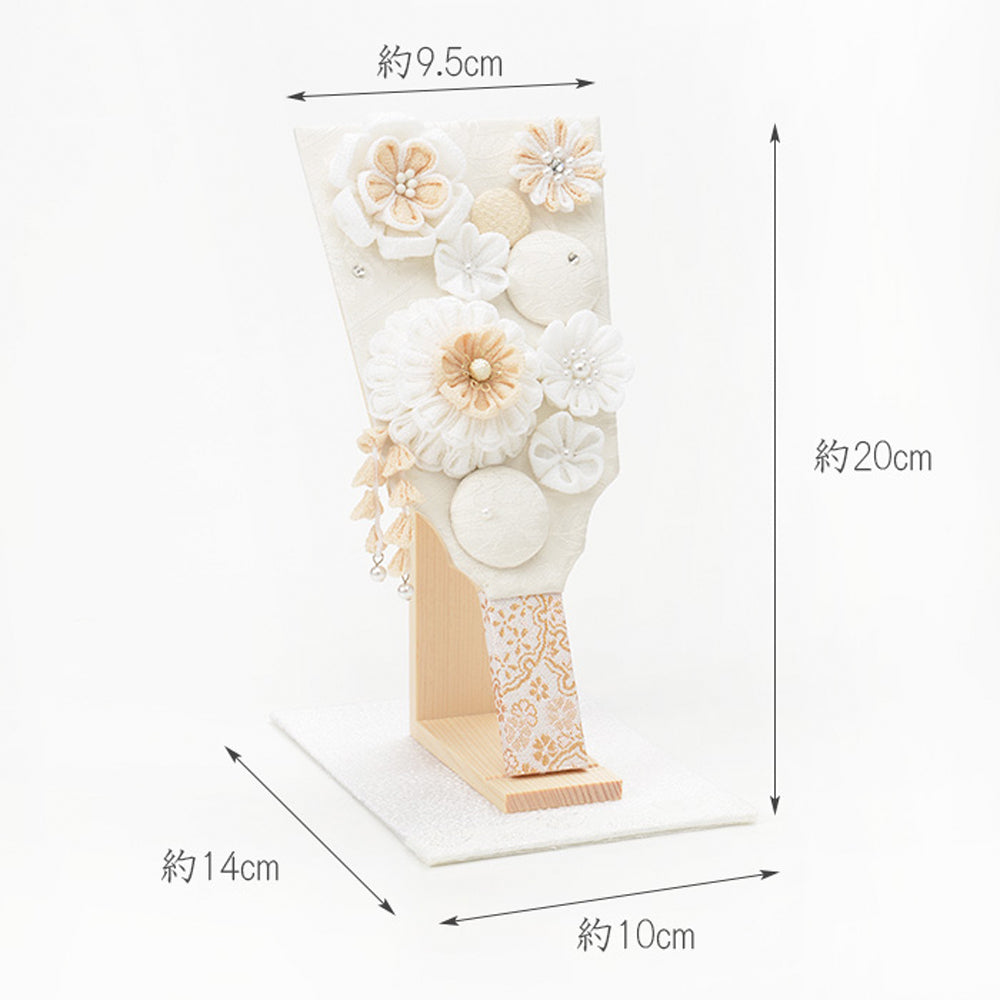 羽子板 HAKI(ハキ) 花雪 初正月飾り 白粋