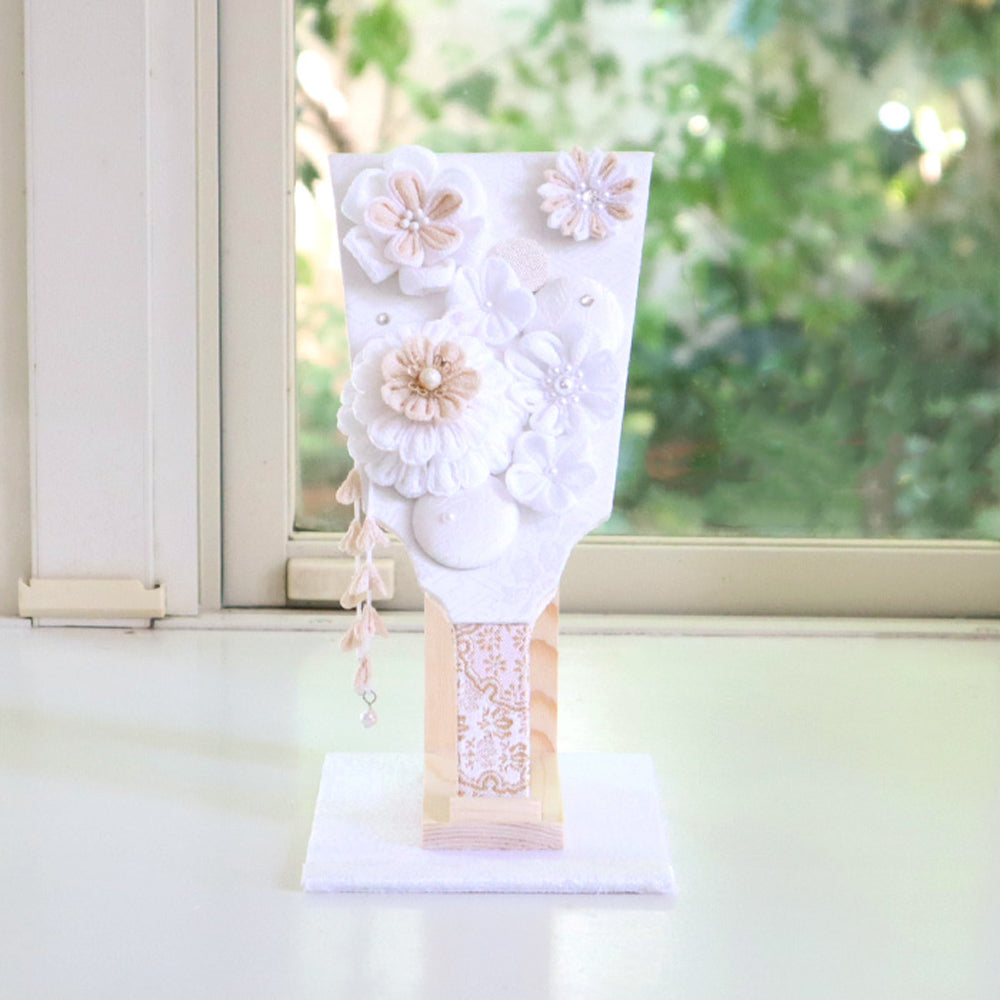 羽子板 HAKI(ハキ) 花雪 初正月飾り 白粋