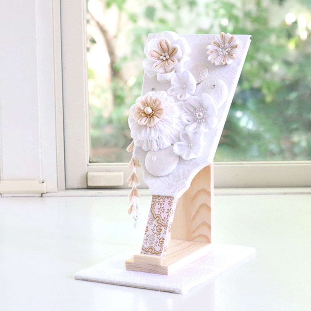 羽子板 HAKI(ハキ) 花雪 初正月飾り 白粋