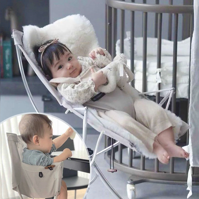 vaggaro(ヴァガロ)|持ち運びやすい折りたたみスリーウェイ ベビーチェア【 VERY掲載商品】【保証付き】