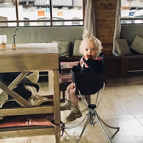 vaggaro(ヴァガロ)|持ち運びやすい折りたたみスリーウェイ ベビーチェア【 VERY掲載商品】【保証付き】