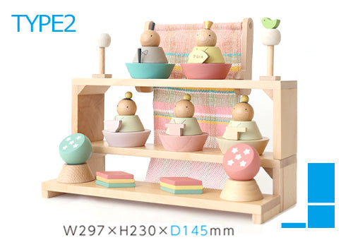 雛人形 プーカのひなにんぎょう-ベーシック2.0- PUCA cuna selectオリジナル特典付き
