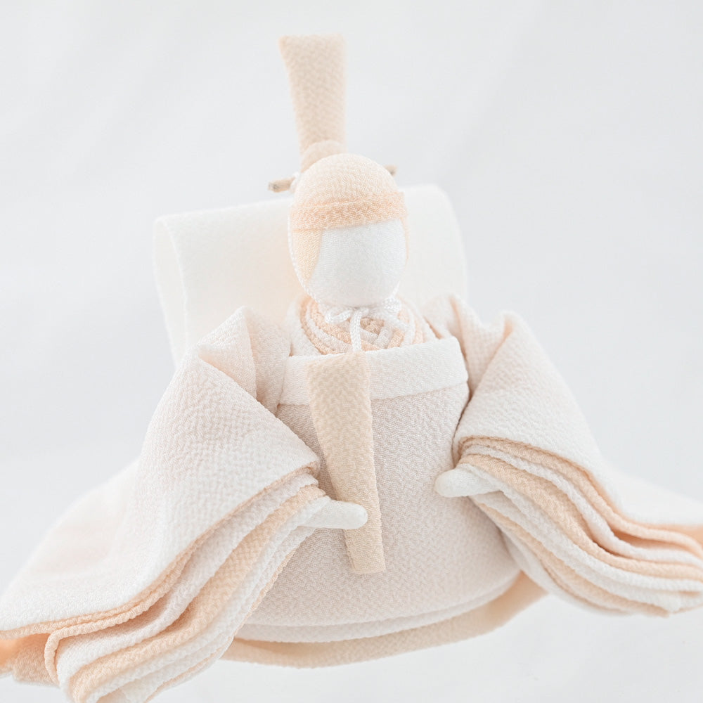 雛人形 HAKI(ハキ) 麗華(れいか)五人飾り 雛揃 白粋