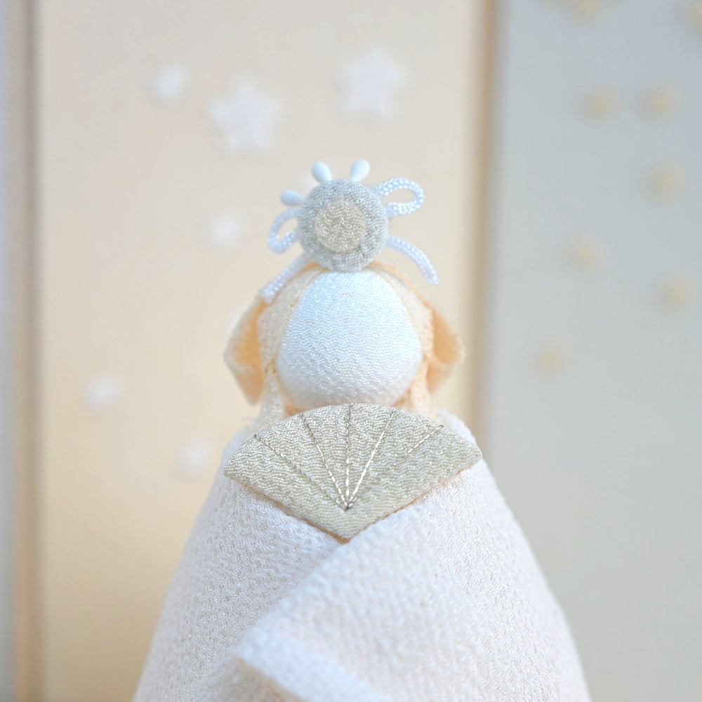 雛人形 HAKI(ハキ) 桜舞うお雛様 白粋