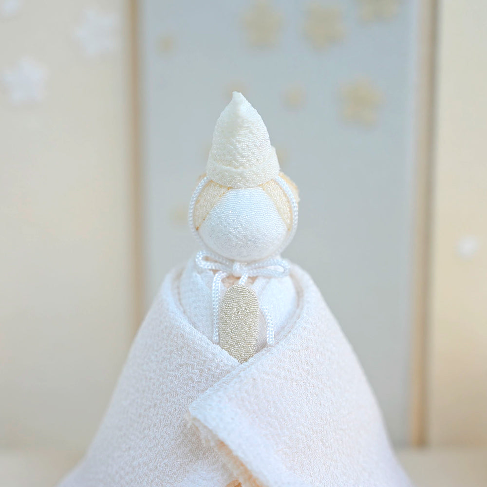 雛人形 HAKI(ハキ) 桜舞うお雛様 白粋