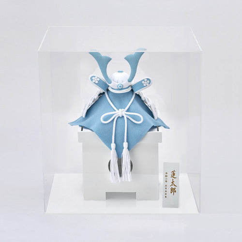 五月人形・兜飾り HAKI(ハキ) 葵宙 (あおい) 兜 三宝付き 単品