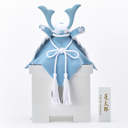 五月人形・兜飾り HAKI(ハキ) 葵宙 (あおい) 兜 三宝付き 単品