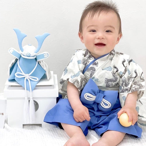 五月人形・兜飾り HAKI(ハキ) 葵宙 (あおい) 白粋