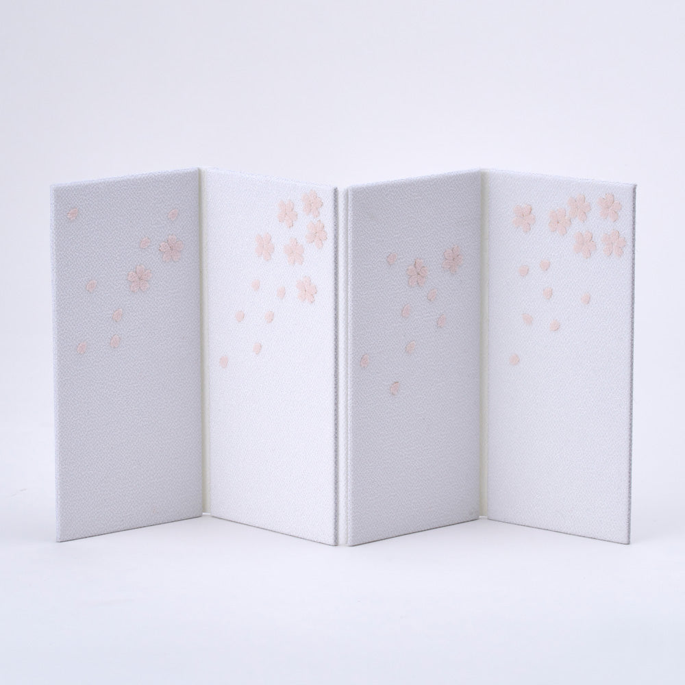 雛人形 HAKI(ハキ) 桜舞うお雛様 心春(こはる) 白粋 cuna select限定